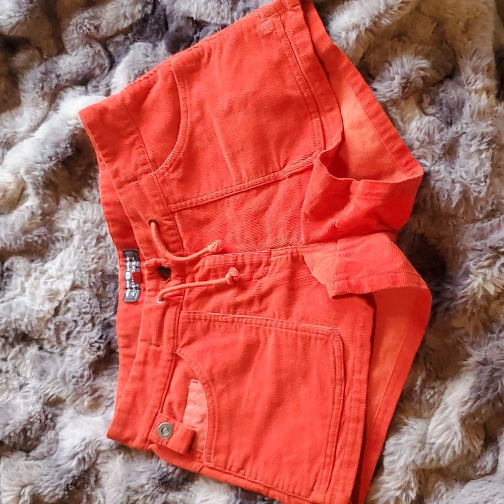 Corduroy shorts